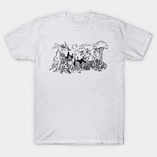 Prehistoric Doodle T-Shirt